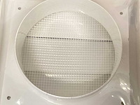 Nedco ventilatierooster kunststof 100 mm (10x) - afbeelding 3 van  3