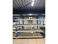 Nedcon magazijnstelling grootvakstelling legbordstelling 4,5m lengte 80x200cm - afbeelding 2 van  3