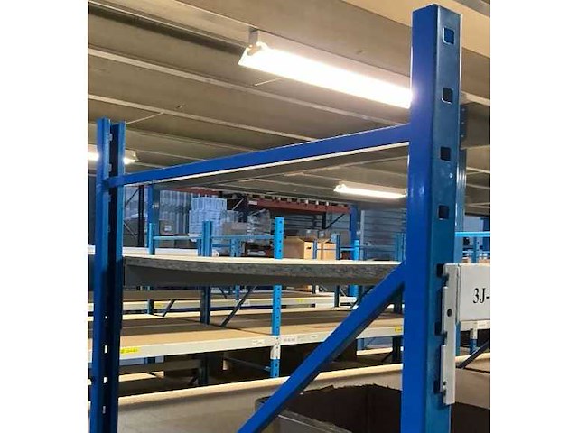 Nedcon magazijnstelling grootvakstelling legbordstelling 6m lengte 80x200cm - afbeelding 2 van  6