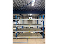 Nedcon magazijnstelling grootvakstelling legbordstelling 6m lengte 80x200cm - afbeelding 4 van  6