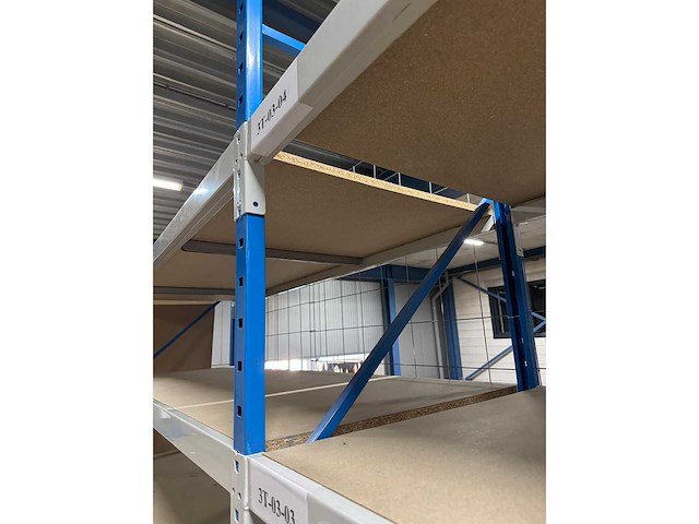 Nedcon magazijnstelling grootvakstelling legbordstelling 6m lengte 80x200cm - afbeelding 3 van  6