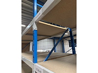 Nedcon magazijnstelling grootvakstelling legbordstelling 6m lengte 80x200cm - afbeelding 3 van  6