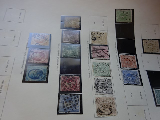 Nederland in oud album periode 1864 1981 yvert en tellier - afbeelding 3 van  6