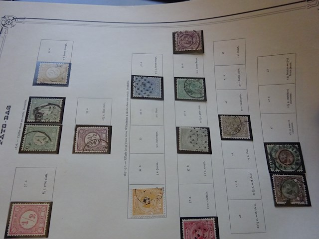 Nederland in oud album periode 1864 1981 yvert en tellier - afbeelding 4 van  6