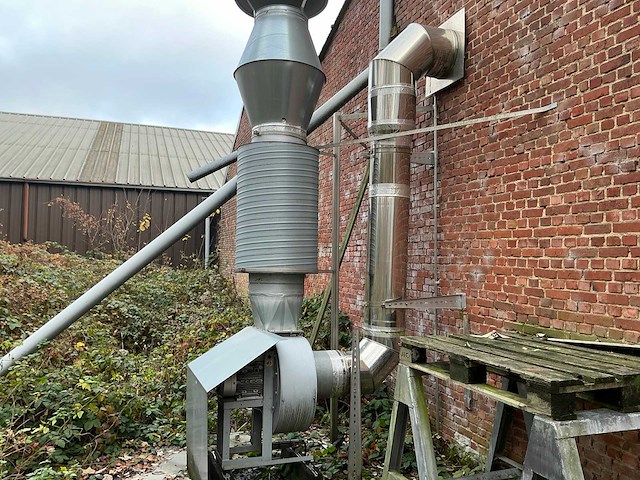 Nederman 4-delige lasdampafzuiginstallatie - afbeelding 1 van  6