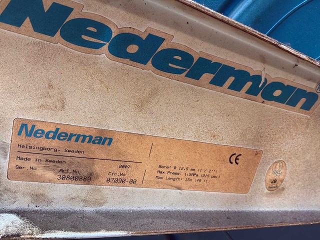 Nederman luchtslanghaspel (2x) - afbeelding 5 van  9