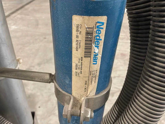 Nederman rookgasafvoersysteem perslucht bediend - afbeelding 6 van  6