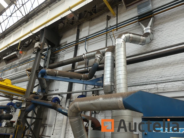 Nedermann rookafzuigsysteem met 2 afzuigarmen - ref 102 nieuwe inventaris (ref:010199-000109) - afbeelding 4 van  14