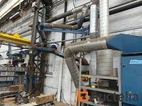 Nedermann rookafzuigsysteem met 2 afzuigarmen - ref 102 nieuwe inventaris (ref:010199-000109) - afbeelding 5 van  14