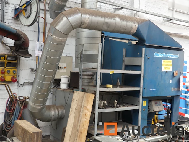 Nedermann rookafzuigsysteem met 2 afzuigarmen - ref 102 nieuwe inventaris (ref:010199-000109) - afbeelding 10 van  14