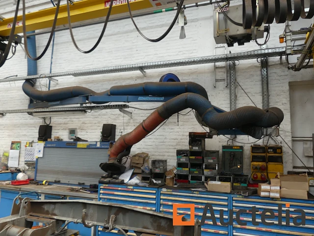 Nedermann rookafzuigsysteem met 2 afzuigarmen - ref 102 nieuwe inventaris (ref:010199-000109) - afbeelding 11 van  14