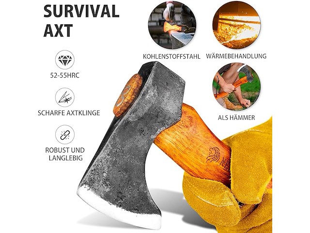 Nedfoss hippo survivalbijl - afbeelding 3 van  4