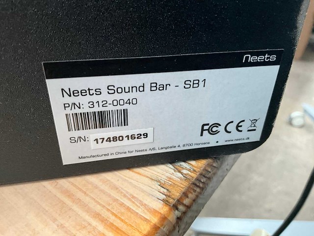 Neets sb1 sound bar + versterker - afbeelding 3 van  7