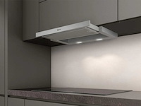 Neff n 50, platte deflector motorkap, 60 cm, zilver metallic, d46ed22x1 - afbeelding 1 van  4