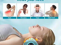 Nekmassageapparaat met warmte & ems - afbeelding 2 van  3