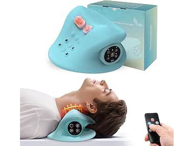 Nekmassageapparaat met warmte & ems - afbeelding 1 van  3