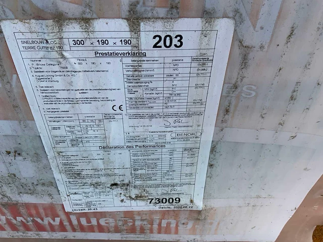 Nelissen snelbouw bloc 73009 pallet bouwstenen - afbeelding 6 van  6