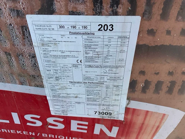 Nelissen snelbouw bloc 73009 pallet bouwstenen - afbeelding 4 van  4