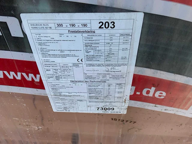 Nelissen snelbouw bloc 73009 pallet bouwstenen - afbeelding 4 van  4