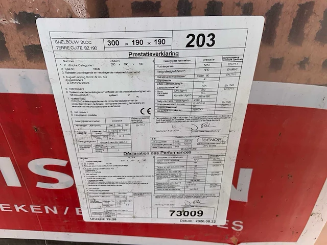 Nelissen snelbouw bloc 73009 pallet bouwstenen - afbeelding 4 van  4