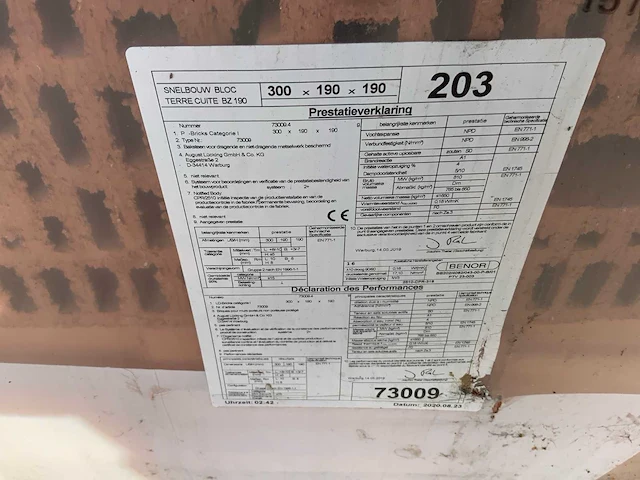 Nelissen snelbouw bloc 73009 pallet bouwstenen - afbeelding 4 van  5