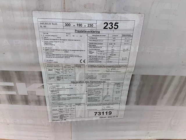 Nelissen snelbouw bloc 73119 pallet bouwstenen - afbeelding 3 van  4