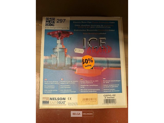 Nelson easyheat ice guard vorstbeveiligingskabel - afbeelding 1 van  2