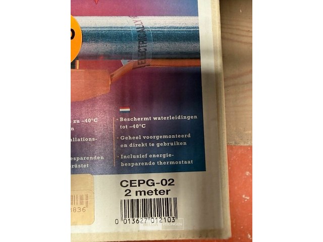 Nelson easyheat ice guard vorstbeveiligingskabel - afbeelding 2 van  2