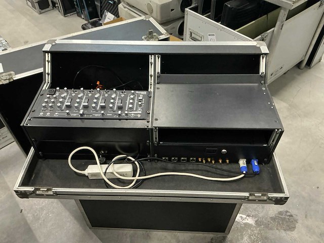 Nemark flightcase met mengpaneel - afbeelding 1 van  7