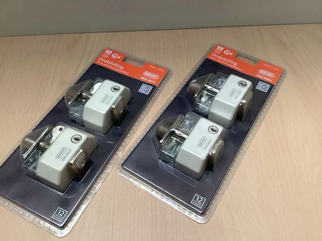 Nemef 2566/1 druksluiting, 2 pack (2x) - afbeelding 1 van  4