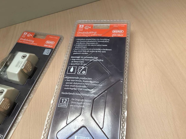 Nemef 2566/1 druksluiting, 2 pack (2x) - afbeelding 3 van  4