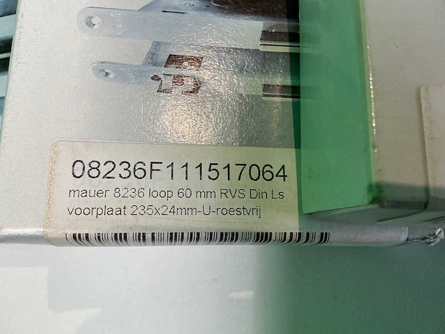 Nemen en mauer - deurbeslag (6x) - afbeelding 3 van  5