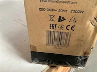 Neo tools 90-092 elektrische verwarming 2000w met afstandsbediening - afbeelding 5 van  5