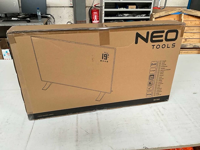 Neo tools 90-092 elektrische verwarming 2000w met afstandsbediening - afbeelding 2 van  5