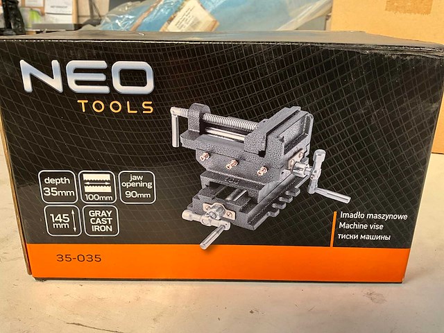 Neo tools bankschroef 100 mm - afbeelding 2 van  6