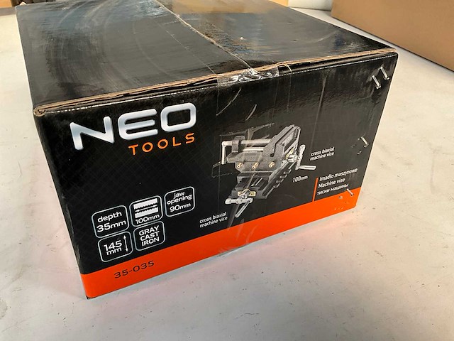 Neo tools bankschroef 100 mm - afbeelding 4 van  6