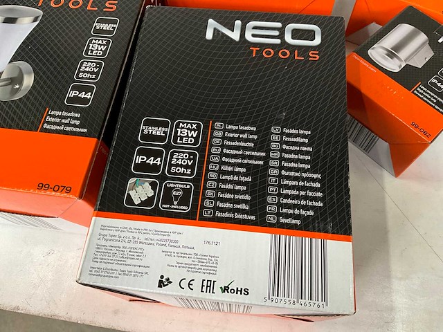 Neo tools buitenverlichting (6x) - afbeelding 3 van  5