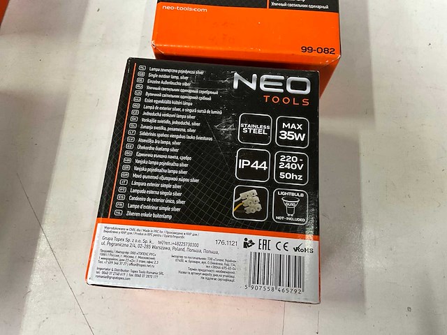 Neo tools buitenverlichting (6x) - afbeelding 5 van  5