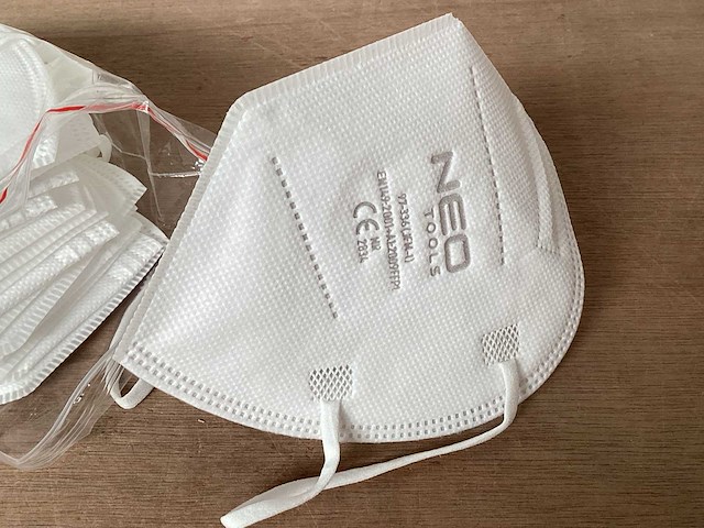 Neo tools stofmasker ffp1, doosje 20 stuks (270x) - afbeelding 7 van  8