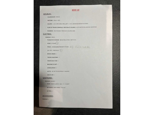 Neola gala + avo keukenopstelling toonzaalmodel - afbeelding 7 van  15
