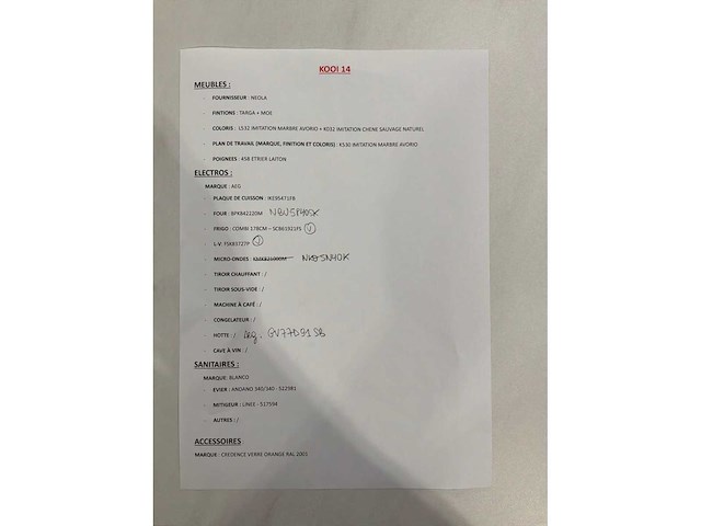 Neola targe + moe keukenopstelling toonzaalmodel - afbeelding 8 van  16