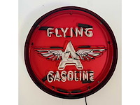 Neon flying gasoline sign - diverse lichte apparatuur - afbeelding 3 van  3
