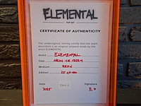 "neon ice cream" (3d) by elemental pop art - afbeelding 5 van  5