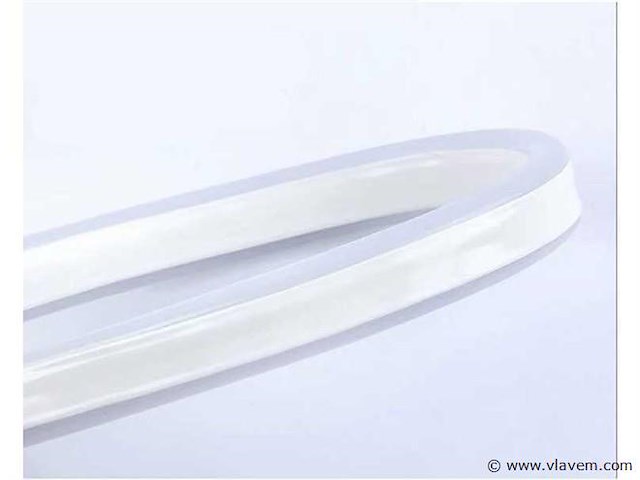 Neon led strip 50m – 8w/m – groen – ip65 waterdicht (x1) - afbeelding 3 van  5