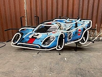 Neon sign raceauto - afbeelding 2 van  2