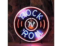 Neon sign rock'n-roll - diverse lichte apparatuur