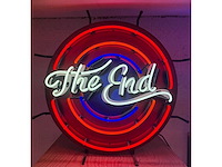 Neon the end-bord - diverse lichtapparatuur