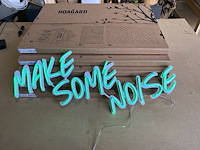 Neon verlichting hoagard - make some noise (5st)