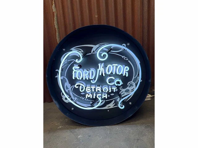 Neonbord ford motor - afbeelding 1 van  3