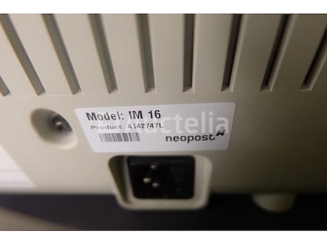 Neopost dc63 frankeer- en inzetmachine - afbeelding 8 van  8